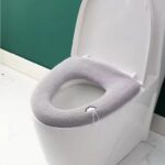 Premium Soft Toilet Seat Cover Warm, Washable, Stretchable & Hygienic Cushion Pad - Image 2